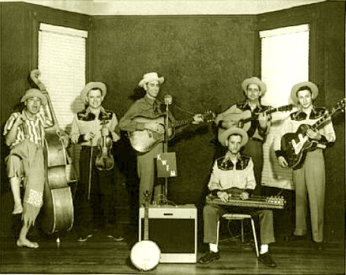 Doug Poindexter with Bill Black (left)
