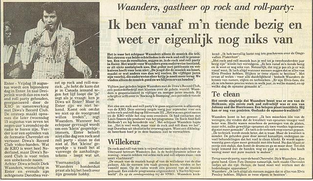 Artikel in Twentsche Courant