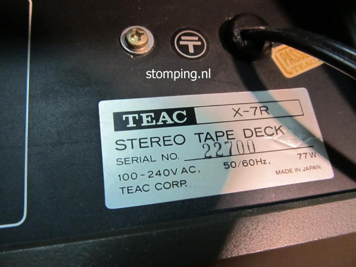 TEAC X-7R