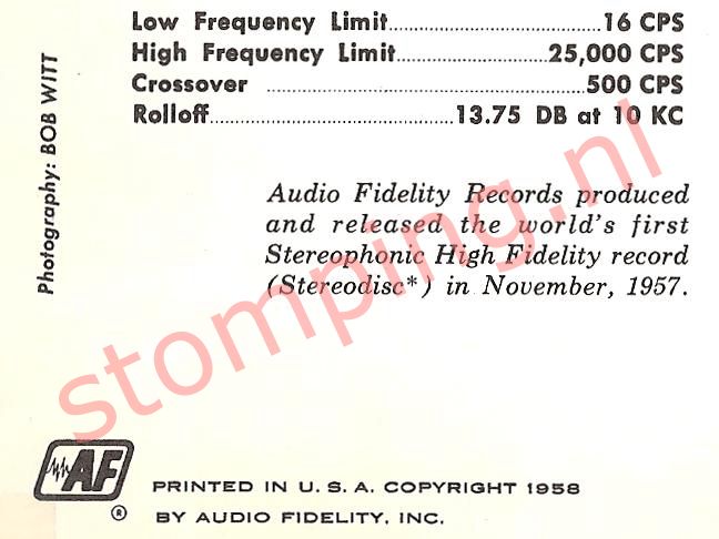 Audio Fidelity LP